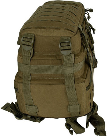 Тактичний Рюкзак 20 літрів з Molle Mil-Tec від Sturm "ASSAULT LASER CUT" (1402605) Coyote Нововолинськ - фото 8