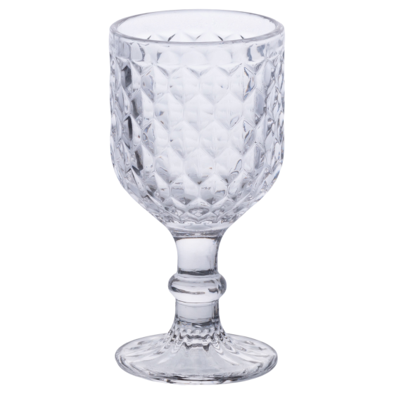 Набор бокалов для вина 6 шт по 220 мл на низкой ножке Прозрачный HP-19-104 Киев