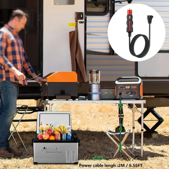 Шнур для автомобільного холодильника, 2 м Рівне