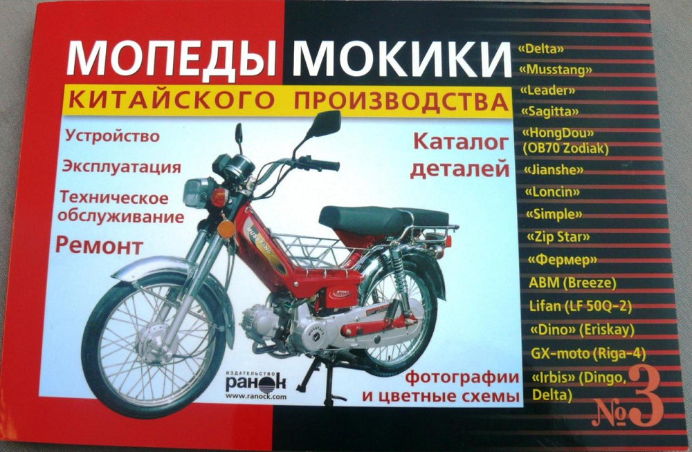 Інструкція мопеди китайські мопед Дельта (175стор)-2 Мукачево - фото 1