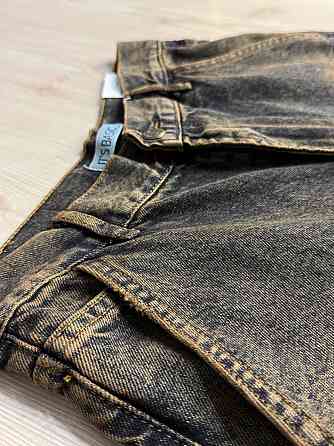 Джинсы женские It’s Basic 2952-17 skater baggy бананы коричневые, коричневый, 36, 36, 76 см, 108 см Киев