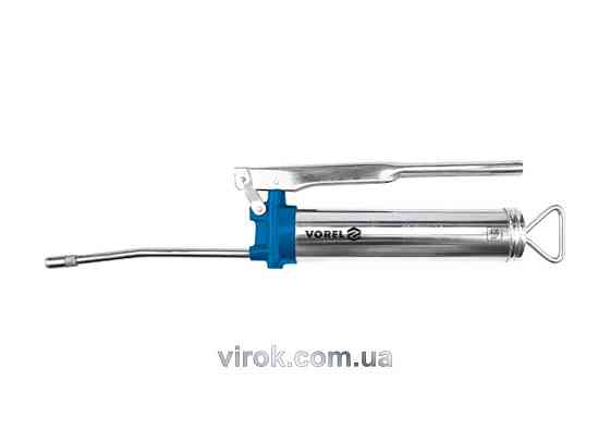 Шприц мастильний VOREL, V= 400 см³.  з твердим наконечником [10] Одесса