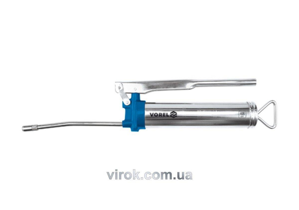 Шприц мастильний VOREL, V= 400 см³.  з твердим наконечником [10] Одесса - изображение 1
