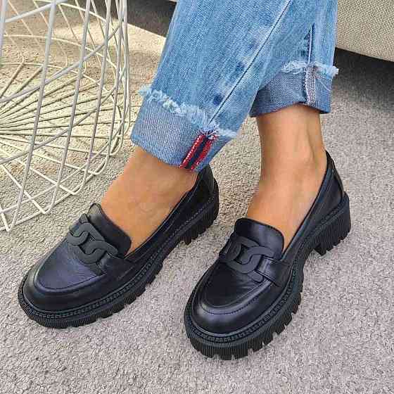 Olli Туфлі жіночі OLLI чорні шкіра натуральна 36 (4795) Коломыя