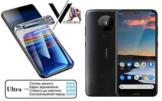 Поліуретанова плівка Ultra для Nokia 5.3 – мінімальна товщина, максимальний захист! Київ