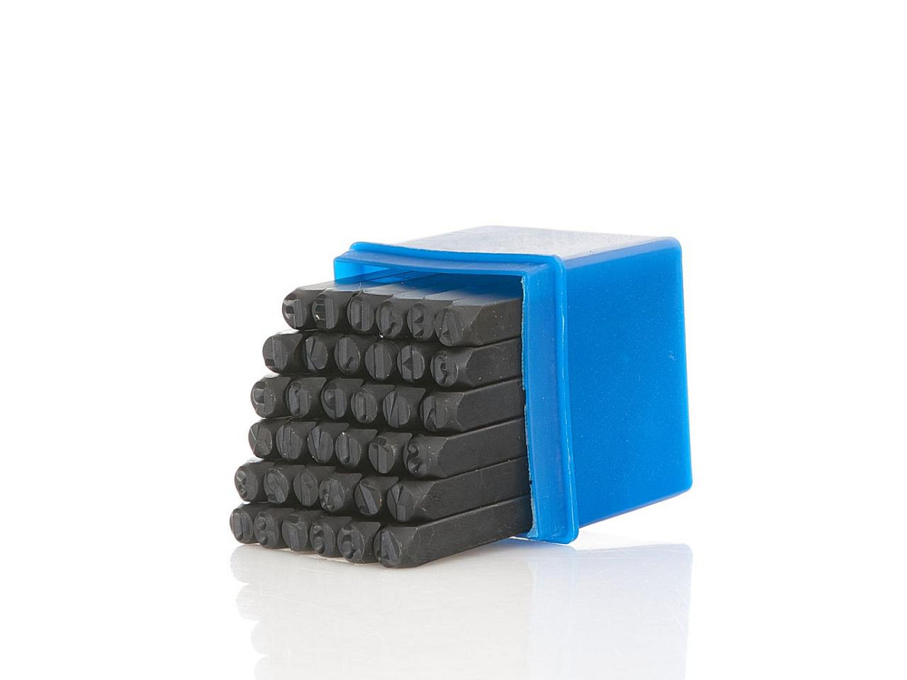 Клейма літерні та цифрові "GeKo" висотою  6 мм, комплект 36шт (0-9,A-Z,&) Киев - изображение 1