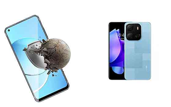 Защитное стекло DefenzoGlass для Tecno POP 7 (BF6), POP 7 Pro – двойная прочность Киев