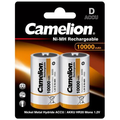 Акумулятор Camelion D 10000mAh Ni-MH * 2 R20-2BL (NH-D10000BP2) Вінниця - фото 1