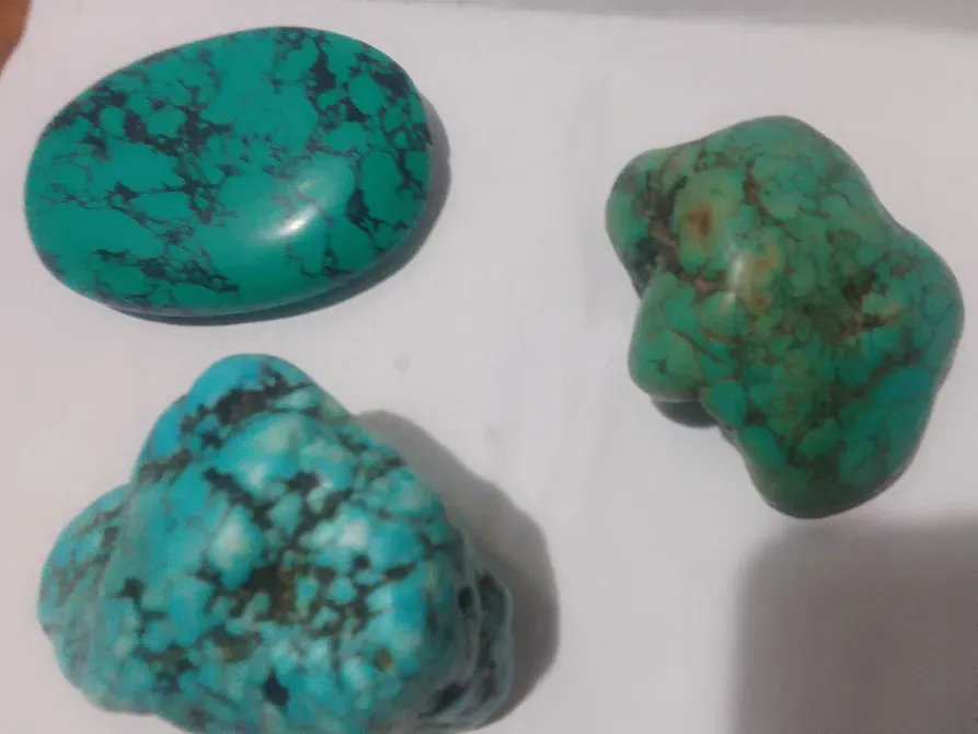 Бирюза аризонская галтовка Киев - изображение 2