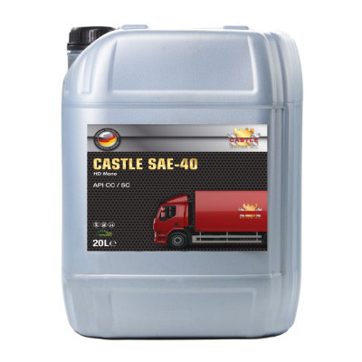 Моторна олива CASTLE MOTOR OILS SAE 40 20л Вінниця - фото 1