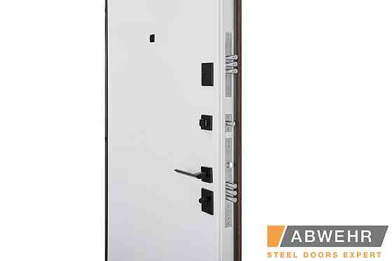 Двери входные, квартирные ABWEHR. Модель 251 LAGUNA Цвет Дуб табак / Белый 960 Киев