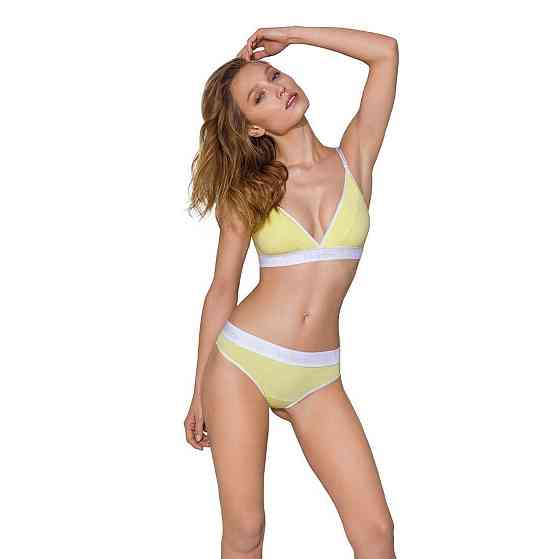 Спортивні трусики-стрінги Passion PS007 PANTIES S, yellow Sex Aura Київ