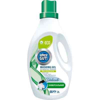 Гель для прання Alles GUT! Eco Універсальний 2 л (4820189880448) Вінниця