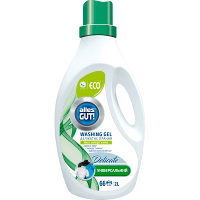 Гель для прання Alles GUT! Eco Універсальний 2 л (4820189880448) Вінниця - фото 1
