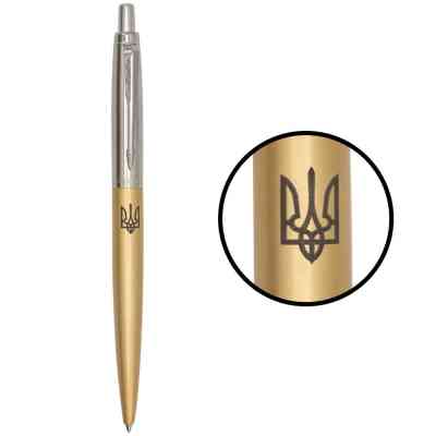 Ручка кулькова Parker JOTTER 17 XL UKRAINE Matt Gold CT BP Трезубец (13432_T001b) Вінниця