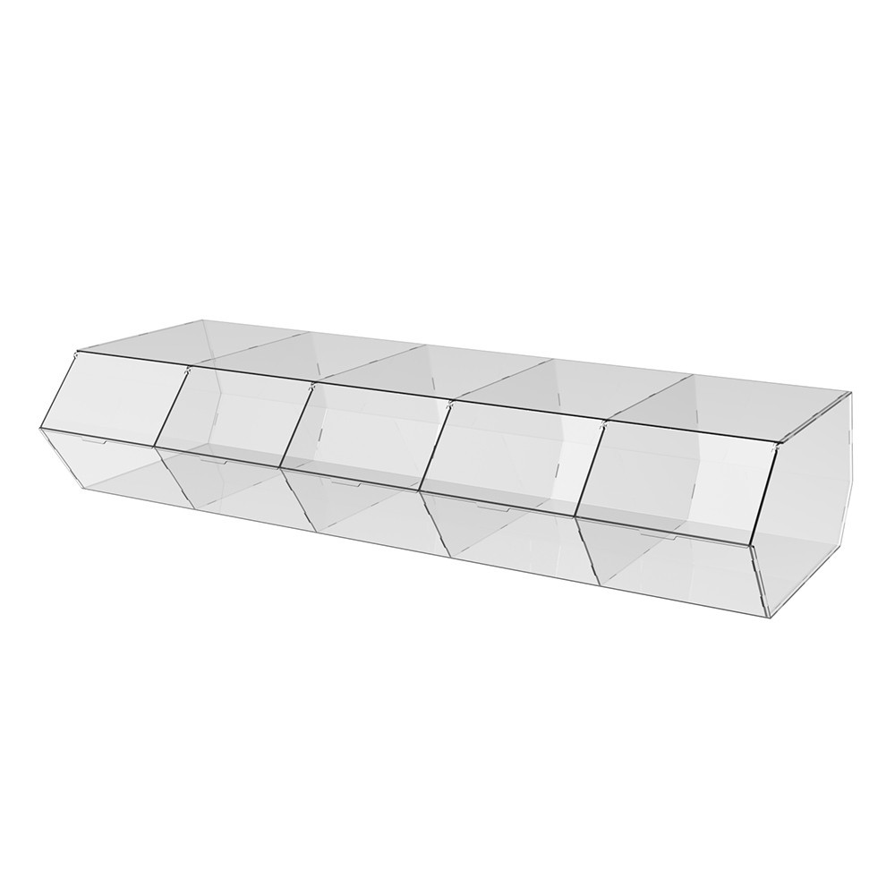 Диспенсер EKOSTAR для мармеладів, снеків, горіхів 5 комірок Київ - фото 2