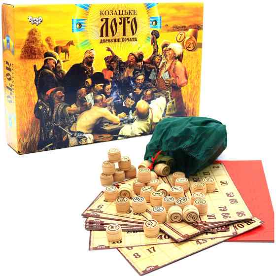 Настольная игра Козацкое Лото 2623 в коробке Винница