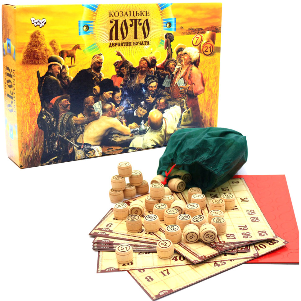 Настольная игра Козацкое Лото 2623 в коробке Винница - изображение 1