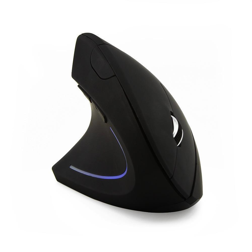 Бездротова акумуляторна вертикальна миша  Bluetooth + USB адаптер 2,4 Чорна Запоріжжя - фото 3