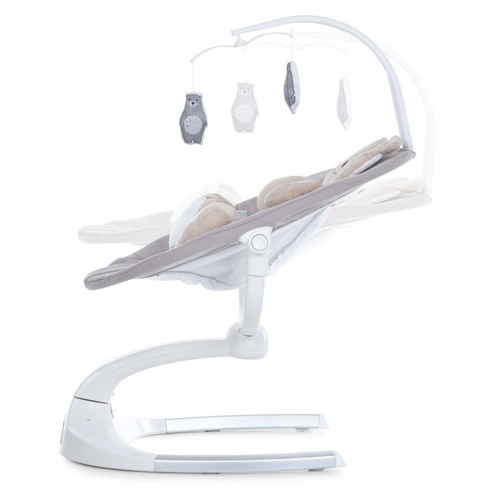 Укачивающий центр-шезлонг HUGS ME 1077 Beige Винница - изображение 2