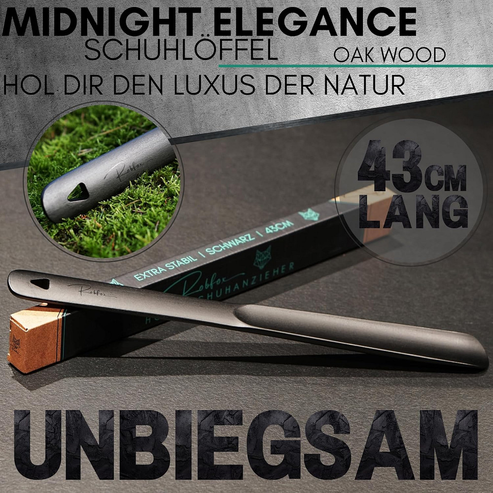 Дерев'яна ложка для взуття Robfox 43 см Луцк - изображение 2