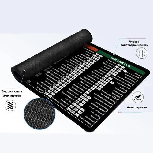 Игровая поверхность, большой коврик для мышки 80x30см, Microsoft Office Киев - изображение 2