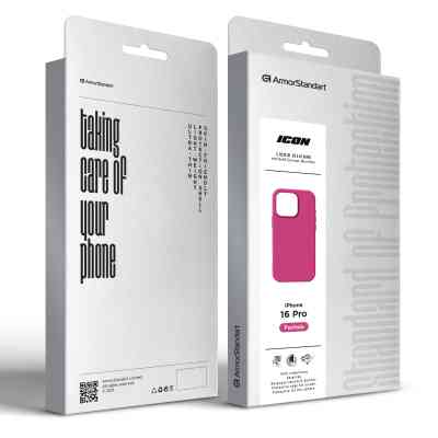 Чехол для мобильного телефона Armorstandart ICON2 MagSafe Apple iPhone 16 Pro Fuchsia (ARM81319) Винница