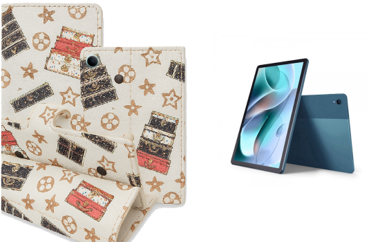 Книжка-трансформер для планшета Motorola Moto Tab G70, колір Black Lyi White Київ