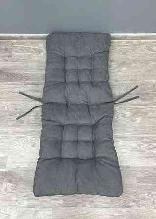 Подушка для стільців (50x120х4 см) подвійна Decorator Соро колір сірий 84-197 Київ