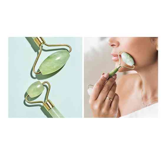 Нефритовий роликовий масажер для обличчя Reclaire 120 г Київ