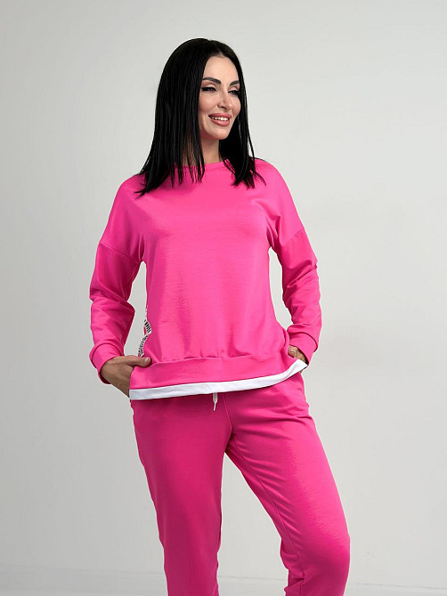 Трикотажный костюм-двойка 