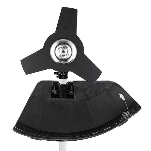 Тример акумуляторний безщітковий 40 В (2×20 В), 6000 об/хв, діаметр обертання диска/ліски 255/350 мм, котушка + 3-зубчастий ніж, Київ - фото 7