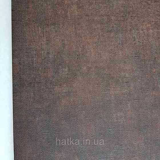 Шпалери вінілові на флізелін Rasch Factory 0.53х10,05 під штукатурку під бетон темно бордові 429336 Київ