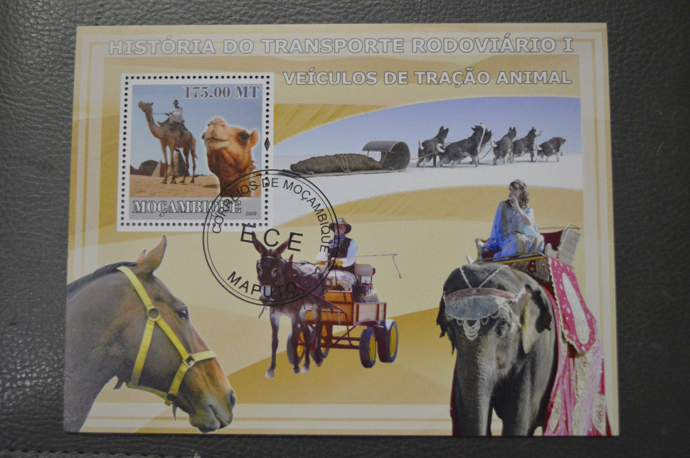 Мозамбік. Малий аркуш. 2011 рік. Транспорт (П) Полтава - фото 1