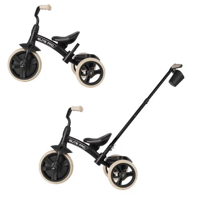 Дитячий велосипед QPlay Elite Pro триколісний Black (T10-BEliteProBlack) Вінниця - фото 3