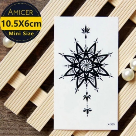 Перекладна татуювання на тіло "Зірка" - розмір стікера 10*6см Київ - фото 1