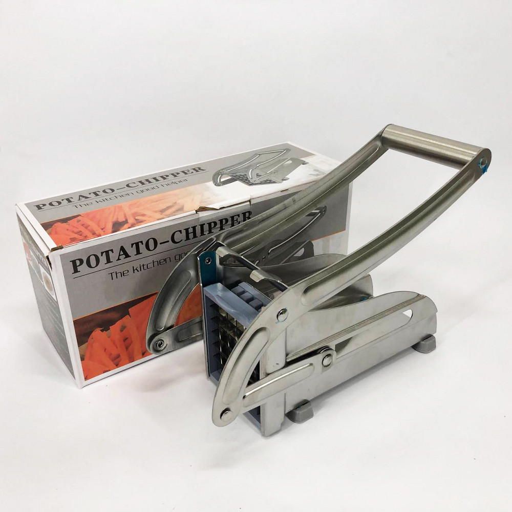Ручна картоплерізка металева машинка Potato Chipper для нарізки картоплі фрі UN12-15 CM-91 Львів - фото 14