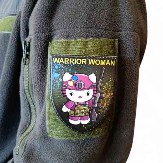 Патч / шеврон Warrior woman Запоріжжя
