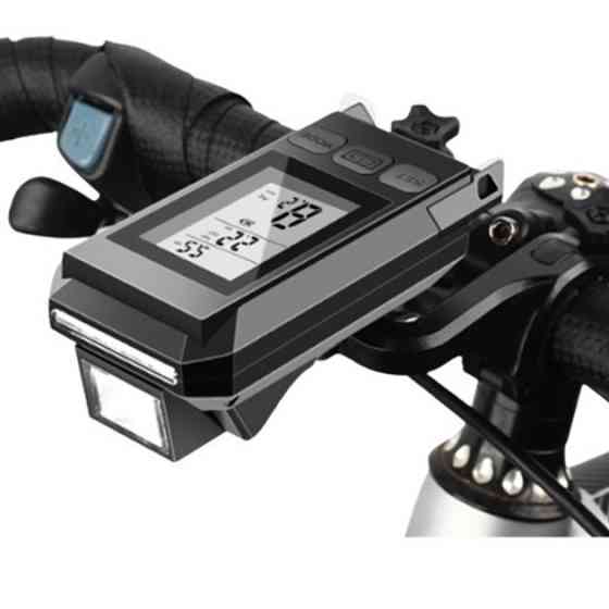 Велосипедний ліхтарик із зарядкою, Велосипедне світло на кермо, Велоліхтар протиударний ZV-13 Львів