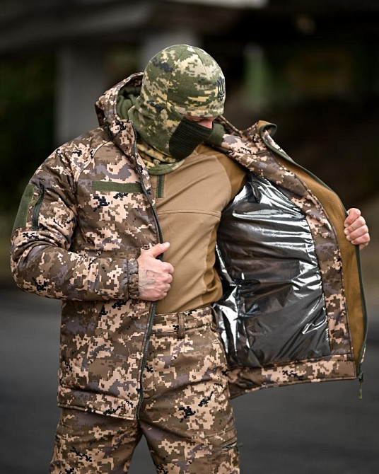 Зимовий тактичний костюм gamma original піксель ПП8166 Одеса - фото 7