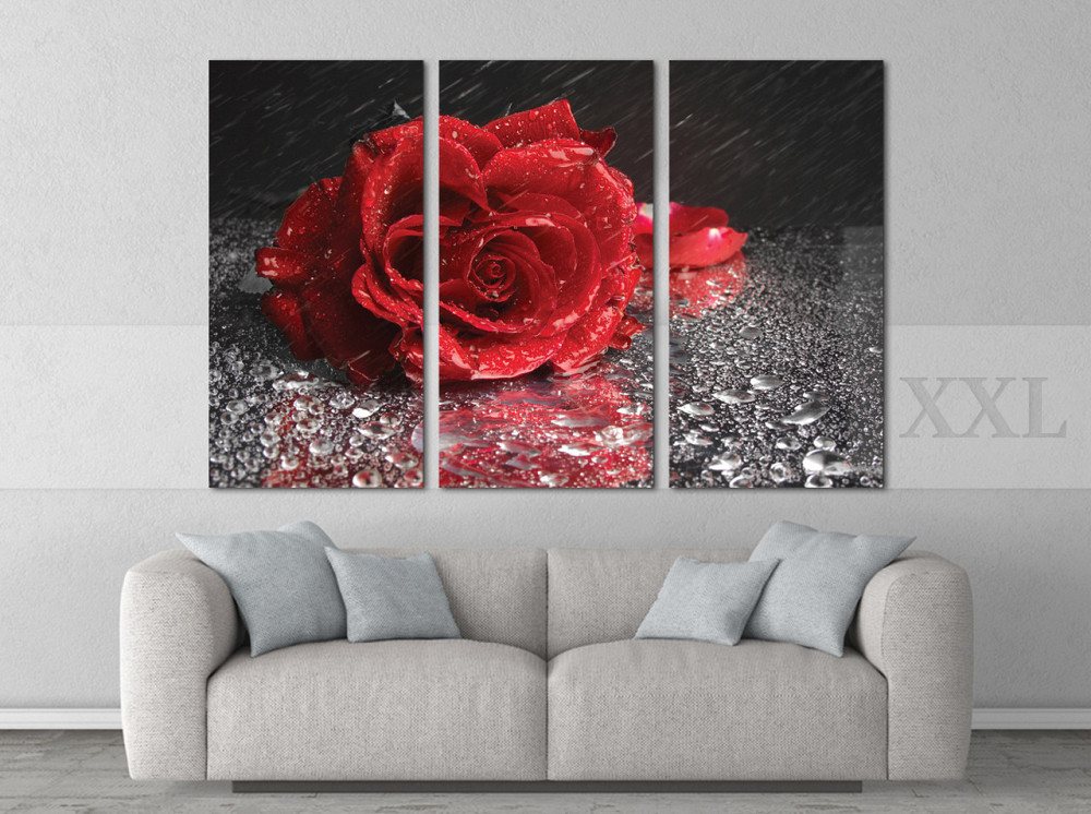 Модульна картина Червона Троянда Art-85_XXL Київ - фото 2