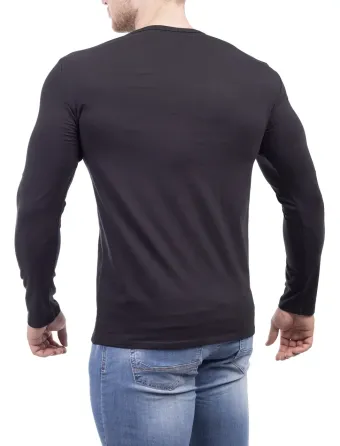 Чоловічий лонгслів із довгим рукавом і з мікроначосом Bono 950111 52 Київ