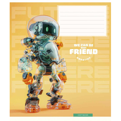 Зошит Школярик We can be best friend 12 аркушів клітинка (012-3461K) Вінниця - фото 3