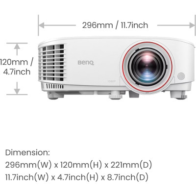 Проектор BenQ TH671ST (9H.JGY77.1HE) Винница - изображение 7