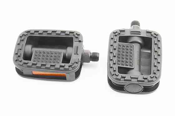 Педалі CITY 9/16" (105x73x27mm) пластикові, чорні C35 Київ