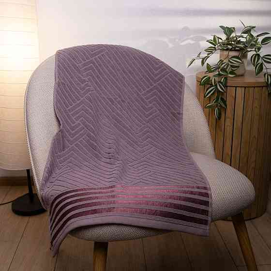 Полотенце банное махровое SOFT GM Textile 70х140см 500г/м2 (Виноградный) Сумы
