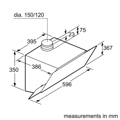 Вытяжка кухонная Bosch DWK67PJ60T Винница - изображение 8