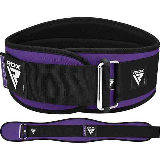 Пояс для важкої атлетики RDX RX3 EVA Curve неопреновий PURPLE-S Кам'янське