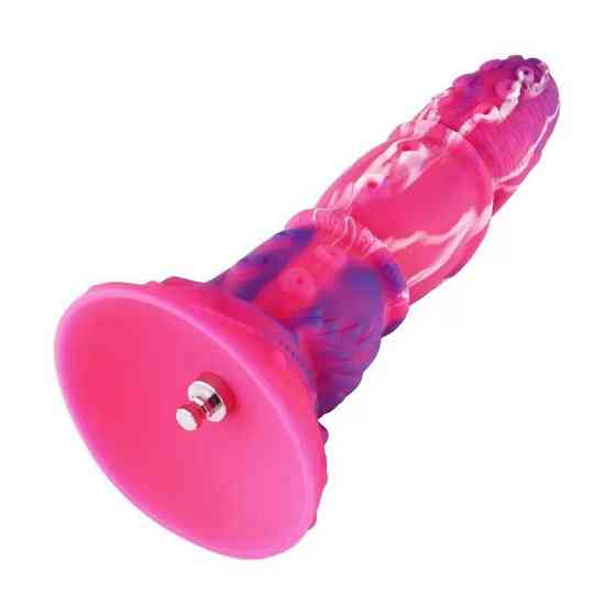 Фалоімітатор для секс-машин Hismith Tentacle Silicone Dildo Monster Series, KlicLok та присоска Sex Aura Київ