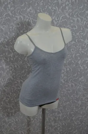 Майка женская на тонких бретелях серая Lans 31/005/3 XXL Киев